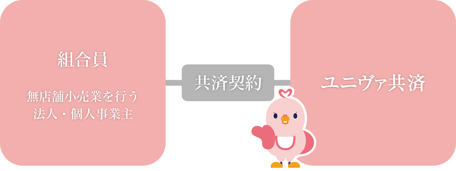 組合員、共済契約、ユニヴァ共済